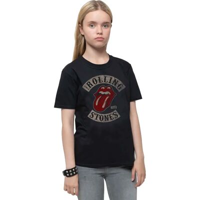 Barn T-shirt The Rolling Stones Tour 78 Band Logo Officiell Svart 1-14 år Barn T-shirt The Rolling Stones Tour 78 Band Logo Officiell Svart 1-14 år