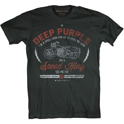 HeyRusty Speed King Svart T-shirt - Rock HeyRusty Speed King Svart T-shirt - Rock
