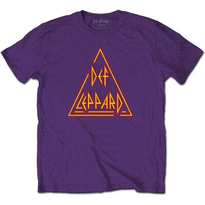 HeyRusty Def Leppard Xx-large Lila T-shirt - Rockband HeyRusty Def Leppard Xx-large Lila T-shirt - Rockband