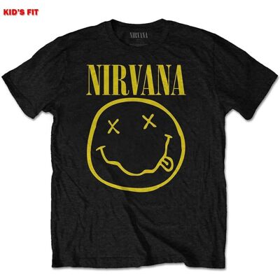 Nirvana barn-T-shirt svart Nirvana barn-T-shirt svart