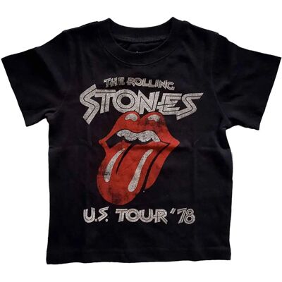 HeyRusty Barn T-shirt The Rolling Stones - US Tour '78 - Svart HeyRusty Barn T-shirt The Rolling Stones - US Tour '78 - Svart