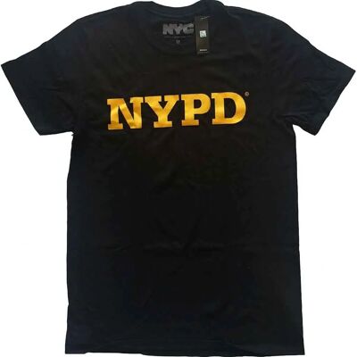 Hey Rusty NYPD Text Logo Svart Medium - T-shirt Hey Rusty NYPD Text Logo Svart Medium - T-shirt