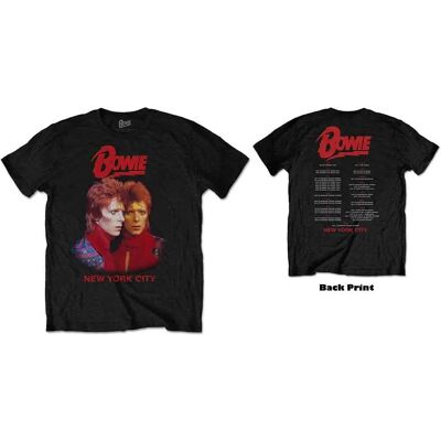 HeyRusty David Bowie - Svart T-shirt - Rock HeyRusty David Bowie - Svart T-shirt - Rock