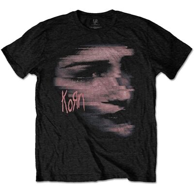 Korn Chopped Face Svart T-shirt - Officiell bandmerchandise Korn Chopped Face Svart T-shirt - Officiell bandmerchandise