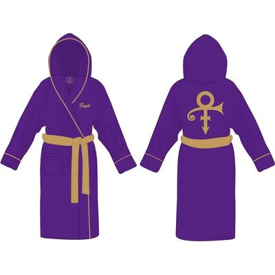 Prince Unisex Bathrobe - Symbol Large - Clothing Prince Unisex Bathrobe - Symbol Large - Clothing