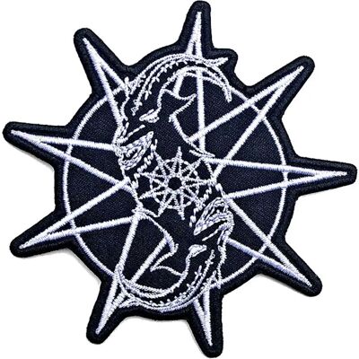 Patch Logo de Slipknot Étoile Chèvre - Patch - Publicité Patch Logo de Slipknot Étoile Chèvre - Patch - Publicité
