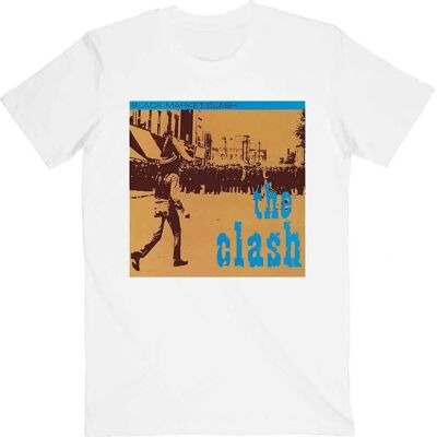 HeyRusty The Clash Svart Marknad Vit L - T-shirt HeyRusty The Clash Svart Marknad Vit L - T-shirt