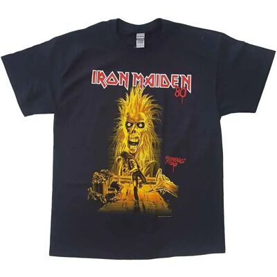 Iron Maiden Debutalbum 40:e Års Jubileum Svart T-shirt Iron Maiden Debutalbum 40:e Års Jubileum Svart T-shirt