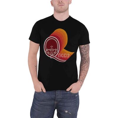 HeyRusty Queen Small Retro Logo Black T-shirt - T-shirt HeyRusty Queen Small Retro Logo Black T-shirt - T-shirt