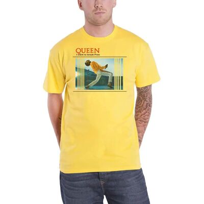 Queen T Shirt I Want To Break Free Band Logo - T-shirt Queen T Shirt I Want To Break Free Band Logo - T-shirt