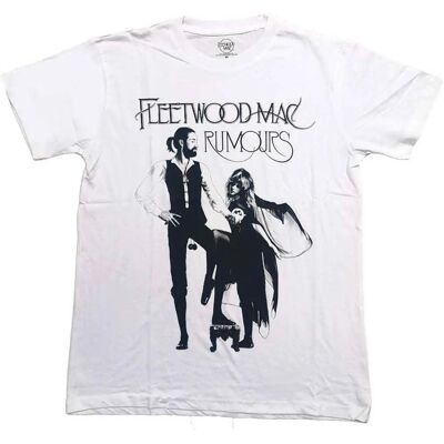 Fleetwood Mac Rumours White T-Shirt - Band Fleetwood Mac Rumours White T-Shirt - Band