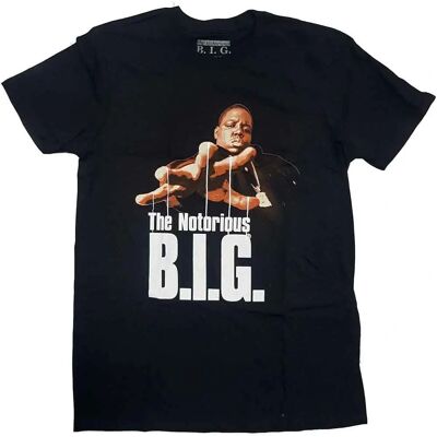 HeyRusty Biggie Smalls Reachstrings Svart Medium T-shirt HeyRusty Biggie Smalls Reachstrings Svart Medium T-shirt