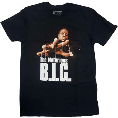 HeyRusty Biggie Smalls Reachstrings Svart Medium T-shirt HeyRusty Biggie Smalls Reachstrings Svart Medium T-shirt
