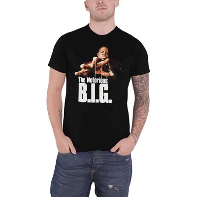 HeyRusty Biggie Smalls - Officiell band T-shirt - Svart XL HeyRusty Biggie Smalls - Officiell band T-shirt - Svart XL