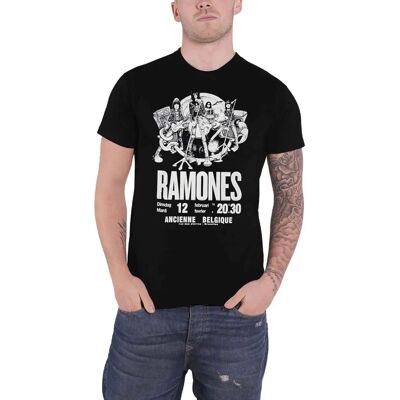 Ramones Svart XXL Officiell Band T-shirt Ramones Svart XXL Officiell Band T-shirt