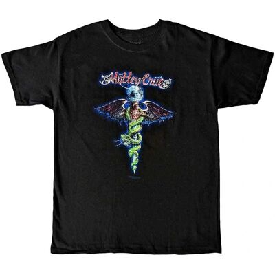 Motley Crue Blue Dragon T-shirt - Barn 7-8 år Motley Crue Blue Dragon T-shirt - Barn 7-8 år