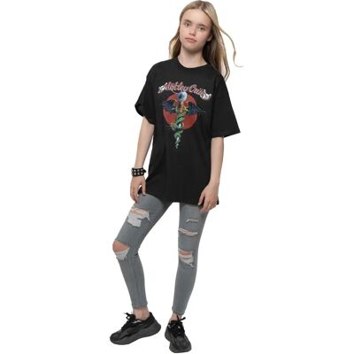 Hey Rusty Motley Crue Barn T-shirt - Svart - Rockband Hey Rusty Motley Crue Barn T-shirt - Svart - Rockband