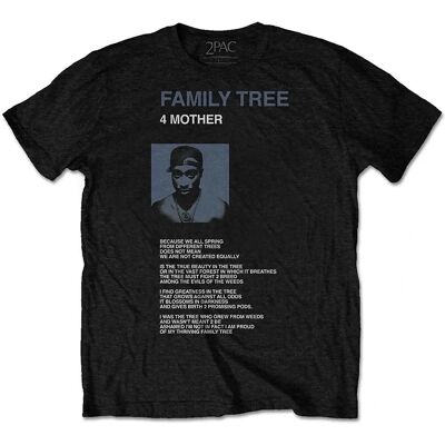 HeyRusty Tupac Modell Family Tree - T-shirt HeyRusty Tupac Modell Family Tree - T-shirt