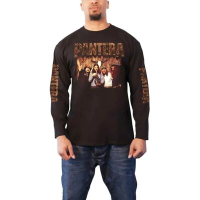 HeyRusty Pantera Svart Långärmad T-shirt - Heavy Metal HeyRusty Pantera Svart Långärmad T-shirt - Heavy Metal