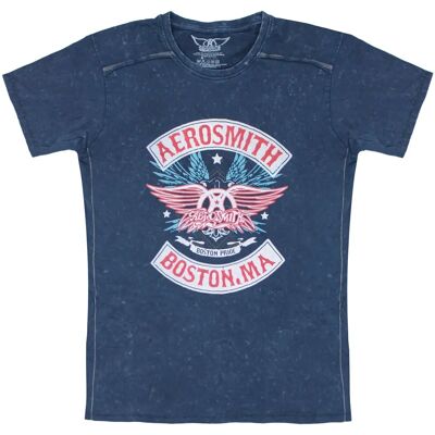 Aerosmith Boston Pride Navy T-Shirt - Unisex Aerosmith Boston Pride Navy T-Shirt - Unisex