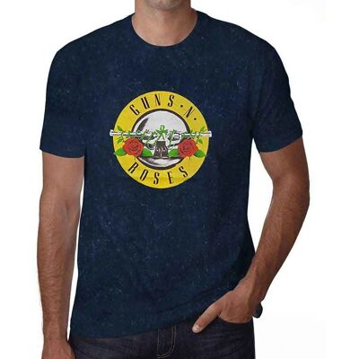 Guns N' Roses Modell Snötvätt T-Shirt - Unisex Bandlogga Guns N' Roses Modell Snötvätt T-Shirt - Unisex Bandlogga