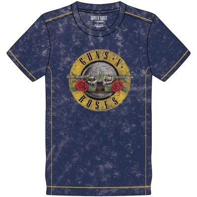 Guns N' Roses Klassiska Bandlogga Snow Wash T-shirt - T-Shirt Guns N' Roses Klassiska Bandlogga Snow Wash T-shirt - T-Shirt