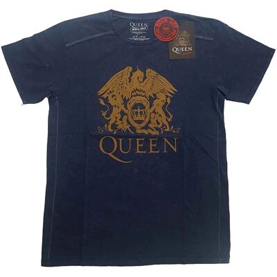 Queen Blå XL Snötvätt T-shirt - Unisex Queen Blå XL Snötvätt T-shirt - Unisex