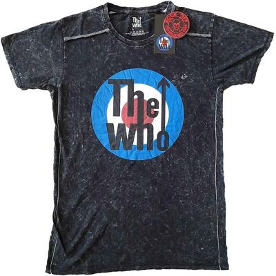 HeyRusty The Who Target Logo Snow Wash T-shirt - T-shirt HeyRusty The Who Target Logo Snow Wash T-shirt - T-shirt