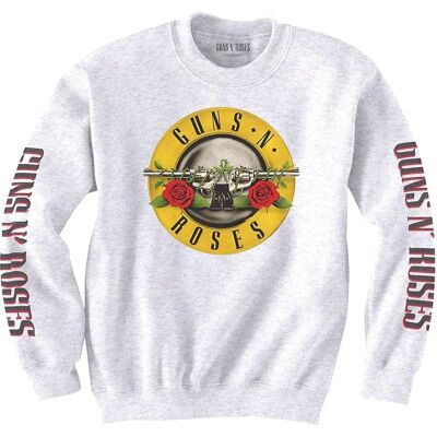 HeyRusty Unisex Sweatshirt Guns N' Roses - Klassisk Text & Logotyper HeyRusty Unisex Sweatshirt Guns N' Roses - Klassisk Text & Logotyper