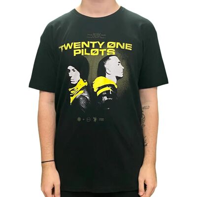 HeyRusty Twenty One Pilots Rygg mot Rygg Svart XL T-shirt - T-shirt HeyRusty Twenty One Pilots Rygg mot Rygg Svart XL T-shirt - T-shirt