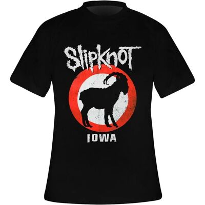 Slipknot Iowa Goat Black T-shirt - Band T-shirt Slipknot Iowa Goat Black T-shirt - Band T-shirt