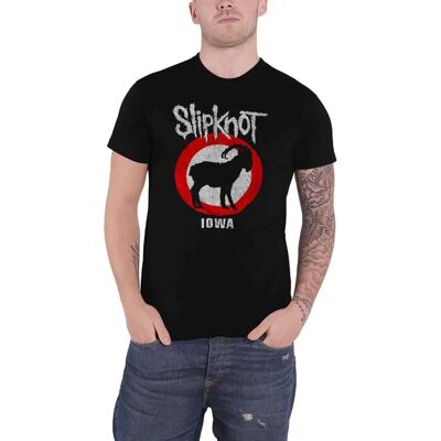 Slipknot Iowa Goat T-shirt - Svart XXL - Musik Merchandise Slipknot Iowa Goat T-shirt - Svart XXL - Musik Merchandise