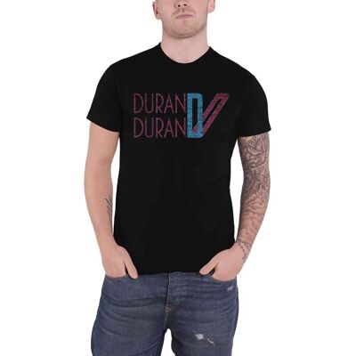 HeyRusty Duran Duran | Officiell band T-shirt | Dubbla D-logotyp Svart XL - T-shirt HeyRusty Duran Duran | Officiell band T-shirt | Dubbla D-logotyp Svart XL - T-shirt
