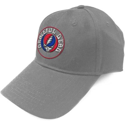 Grateful Dead Brand Model Grey Unisex Baseball Cap - Baseball Cap Grateful Dead Brand Model Grey Unisex Baseball Cap - Baseball Cap