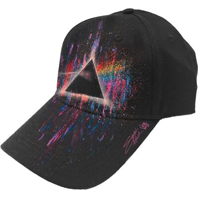 Pink Floyd Model DSOTM Pink Splatter Zwarte Unisex Baseballpet Pink Floyd Model DSOTM Pink Splatter Zwarte Unisex Baseballpet
