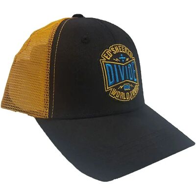 Ed Sheeran Divide World Tour Baseball Cap - Unisex Svart Ed Sheeran Divide World Tour Baseball Cap - Unisex Svart