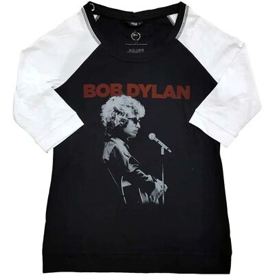 HeyRusty Bob Dylan XL Unisex Raglan T-shirt - Sound Check HeyRusty Bob Dylan XL Unisex Raglan T-shirt - Sound Check