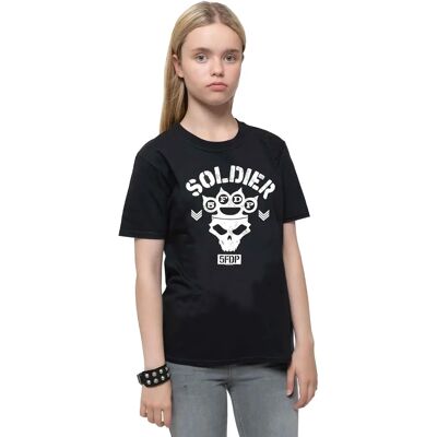 HeyRusty Five Finger Death Punch Barn T-shirt - Soldat Svart 7-8 år HeyRusty Five Finger Death Punch Barn T-shirt - Soldat Svart 7-8 år