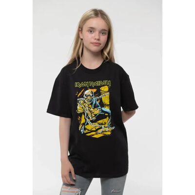 Iron Maiden Piece of Mind Band Logo T-Shirt - T-Shirt Iron Maiden Piece of Mind Band Logo T-Shirt - T-Shirt