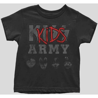 Svart KISS Army Logo T-shirt - T-Shirt Svart KISS Army Logo T-shirt - T-Shirt