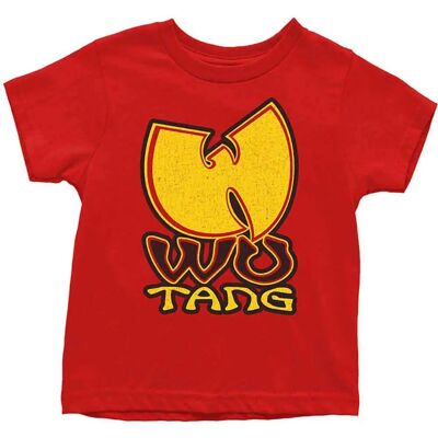 Wu-tang Clan Barn T-shirt - Småbarn - Röd - T-shirt Wu-tang Clan Barn T-shirt - Småbarn - Röd - T-shirt