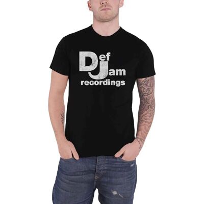 HeyRusty Def Jam Recordings Unisex T-shirt - Klassisk Logo HeyRusty Def Jam Recordings Unisex T-shirt - Klassisk Logo