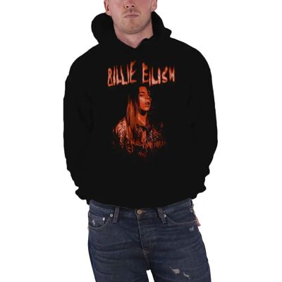 Billie Eilish Black Hoodie - Spooky Logo - X-Large - Hoodie Billie Eilish Black Hoodie - Spooky Logo - X-Large - Hoodie