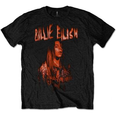 Billie Eilish Spooky Portrait Unisex T-Shirt - T-Shirt Billie Eilish Spooky Portrait Unisex T-Shirt - T-Shirt
