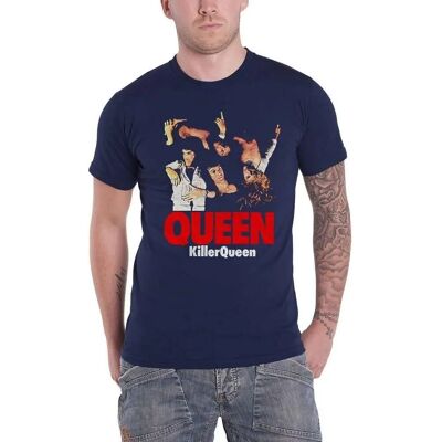 HeyRusty Queen Unisex Navy T-shirt - Killer Queen - T-shirt HeyRusty Queen Unisex Navy T-shirt - Killer Queen - T-shirt