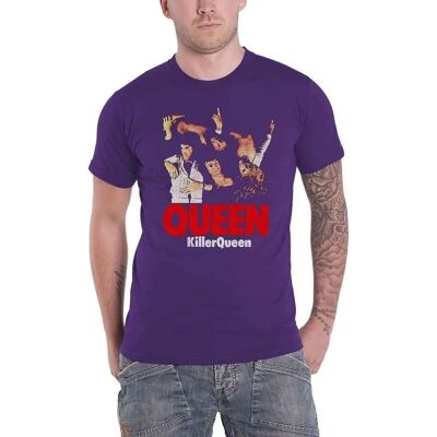 Queen Killer Queen Purple T-Shirt - T-Shirt Queen Killer Queen Purple T-Shirt - T-Shirt