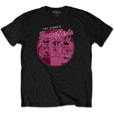 HeyRusty The Rolling Stones Svart V.2 T-shirt - Rockband HeyRusty The Rolling Stones Svart V.2 T-shirt - Rockband