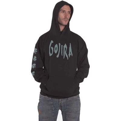 Gojira Fortitude Faces Hoodie - Schwarz - S Gojira Fortitude Faces Hoodie - Schwarz - S