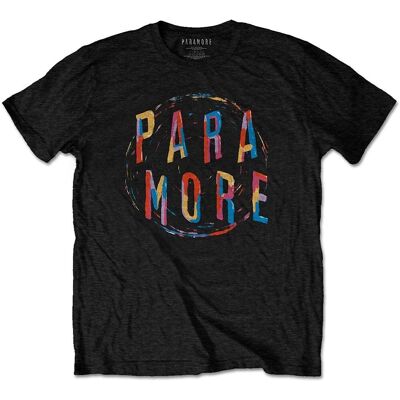 Paramore Spiral Band Logo T-shirt - T-shirt Paramore Spiral Band Logo T-shirt - T-shirt