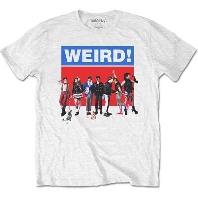Yungblud Weird Logo T-Shirt - Unisex - Vit - XX-Large Yungblud Weird Logo T-Shirt - Unisex - Vit - XX-Large